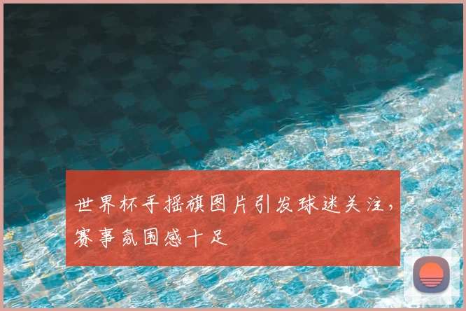 世界杯手摇旗图片引发球迷关注,赛事氛围感十足
